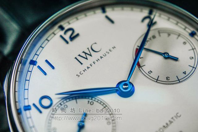 IWC手錶 萬國IWC葡萄牙系列 七日鏈 葡七 萬國自動機械表 萬國高端男士腕表  hds1550